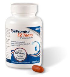 EZ Tears supplements bottle